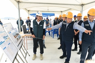 인천공항공사, 여름철 폭염 대비 CEO주관 건설현장 특별 안전점검 시행 !!!