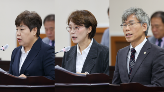 인천 동구의회, 윤재실·장수진·최훈 의원 지역현안관련 의정자유발언
