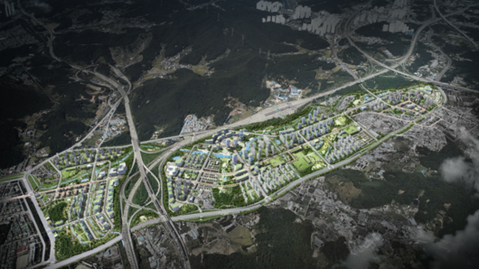 경기 서남부지역 선도 공공주택지구 ‘안산장상 신도시’ 착공