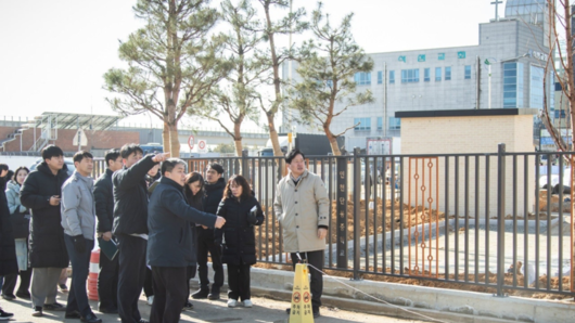 인천 서구, “3월 개교 앞둔 단봉중학교 등 주변 통학로 안전점검” 실시