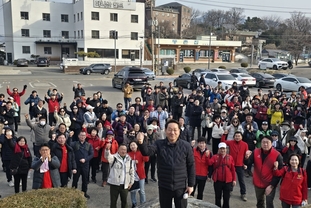 검단동행, 강화 마니산서 안전기원 시산제… 산행 통해 화합과 건강 다짐
