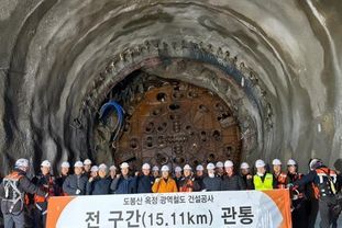 경기도, '도봉산~옥정 광역철도' 전 구간 관통, 후속공정 가속