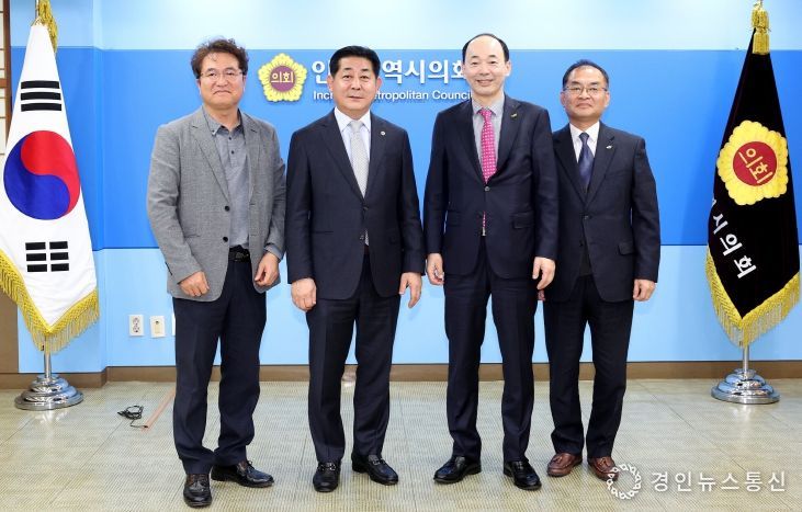 인천시회 회장단과 인천지역 건설경기 활성화 논의