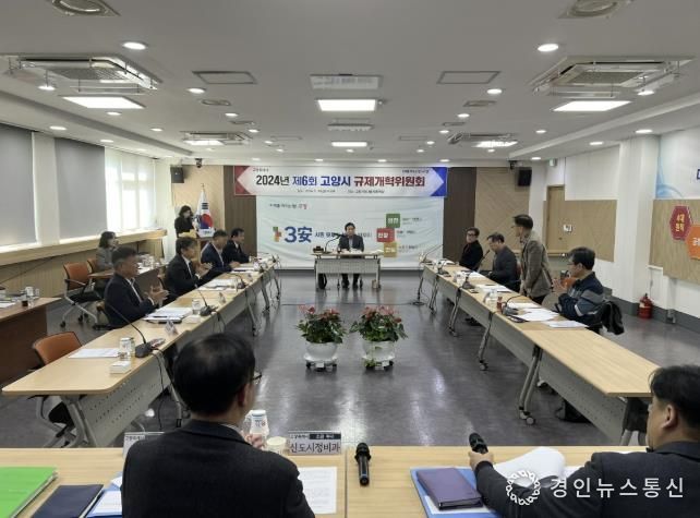 2024년 제6회 고양시 규제개혁위원회