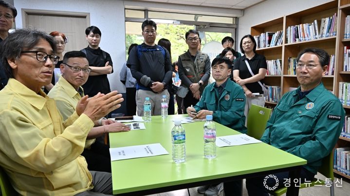 계양구, 러브버그 방제 현장 합동 점검... 환경부·인천시와 협력 대응 강화